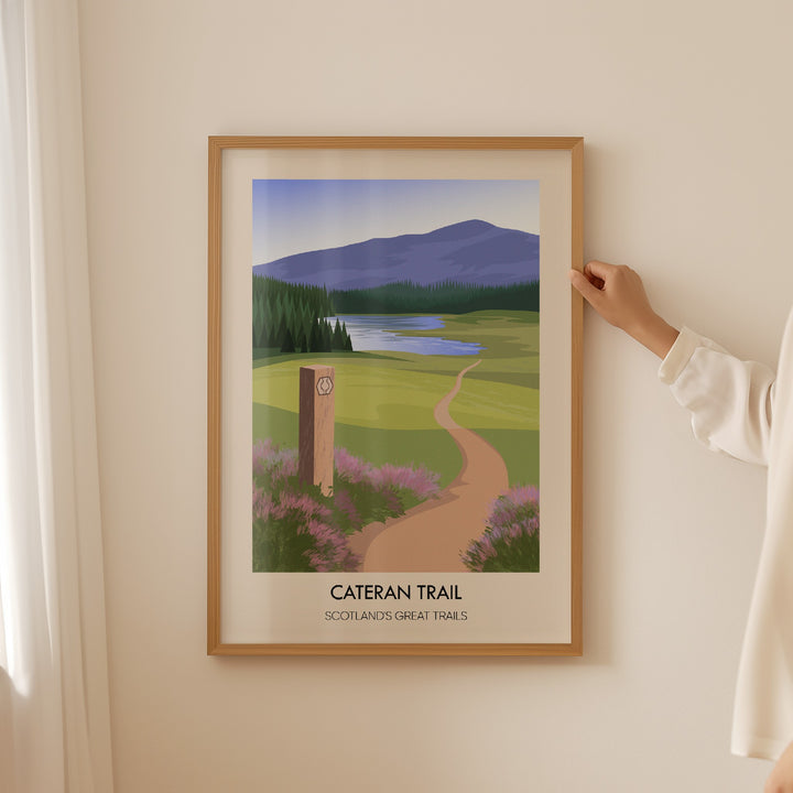 Cateran Trail Scotland's Great Trails Poster