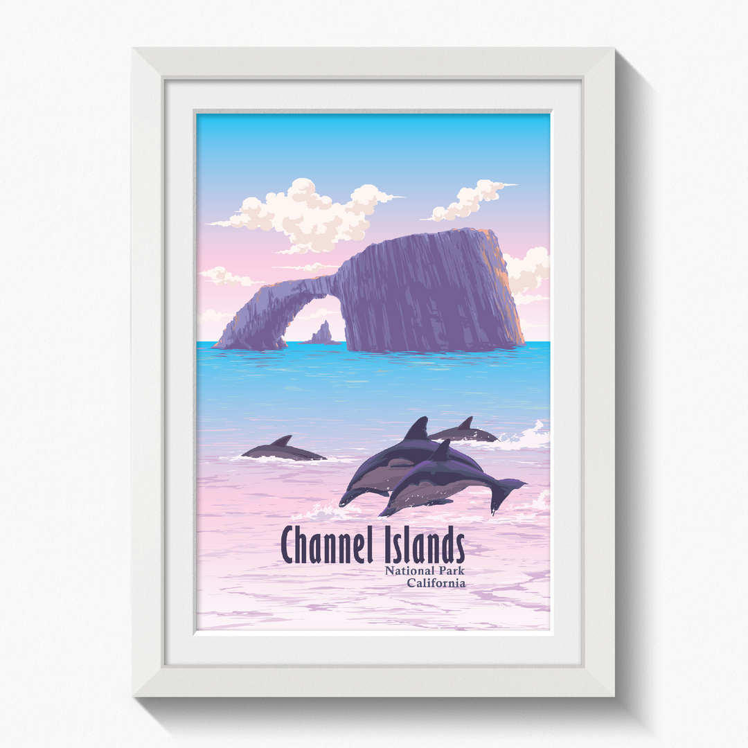 Channel Islands National Park Travel Poster