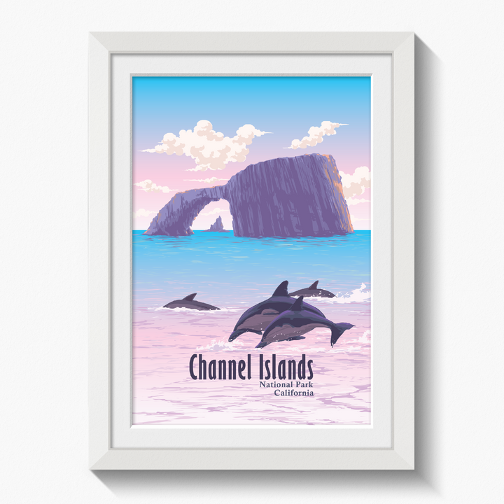 Channel Islands National Park Travel Poster