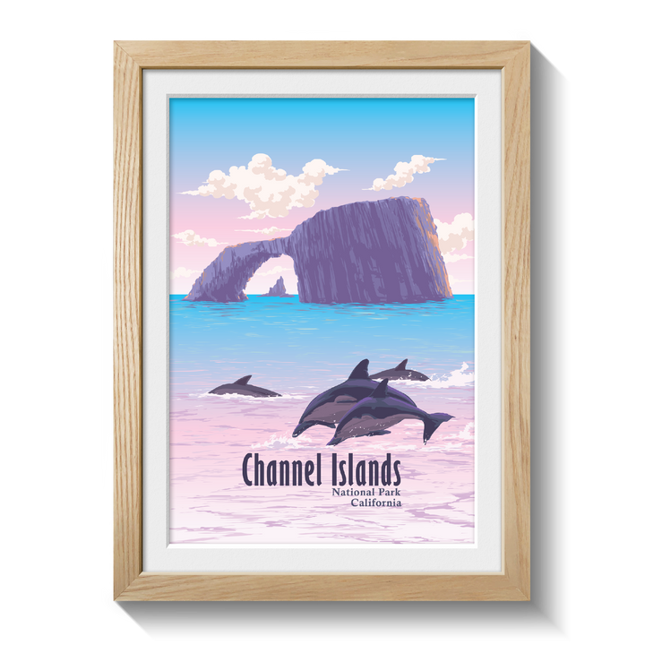 Channel Islands National Park Travel Poster