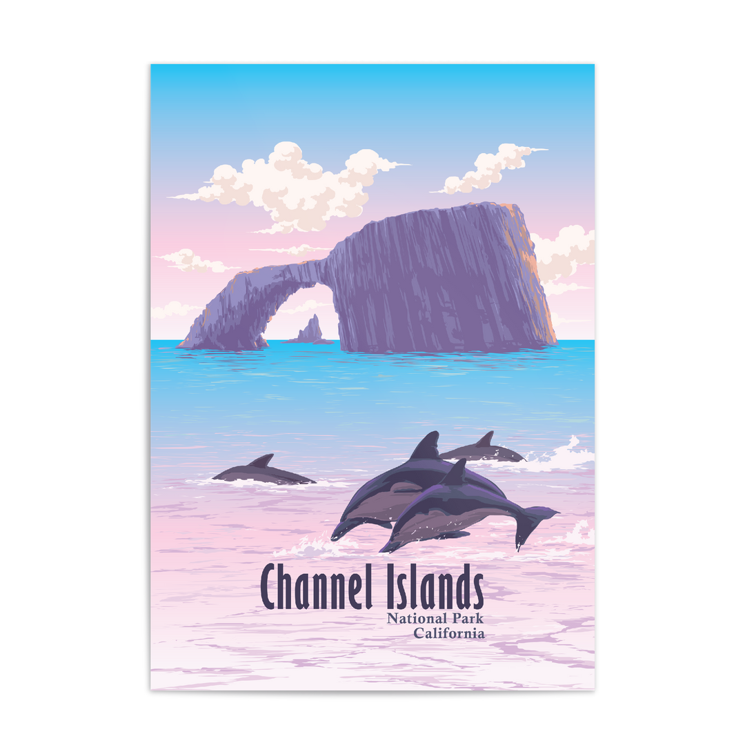Channel Islands National Park Travel Poster