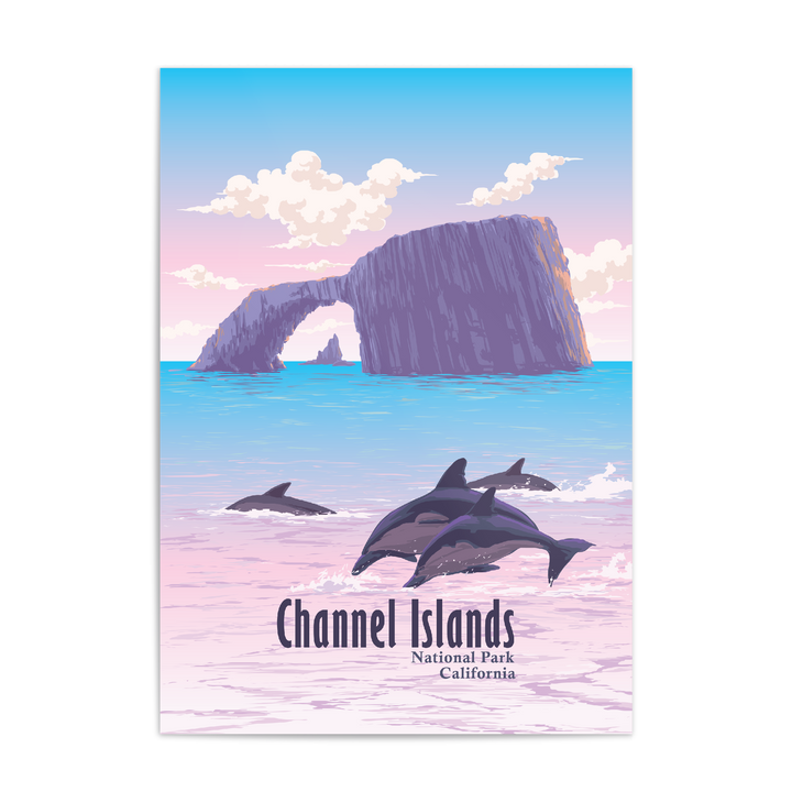 Channel Islands National Park Travel Poster