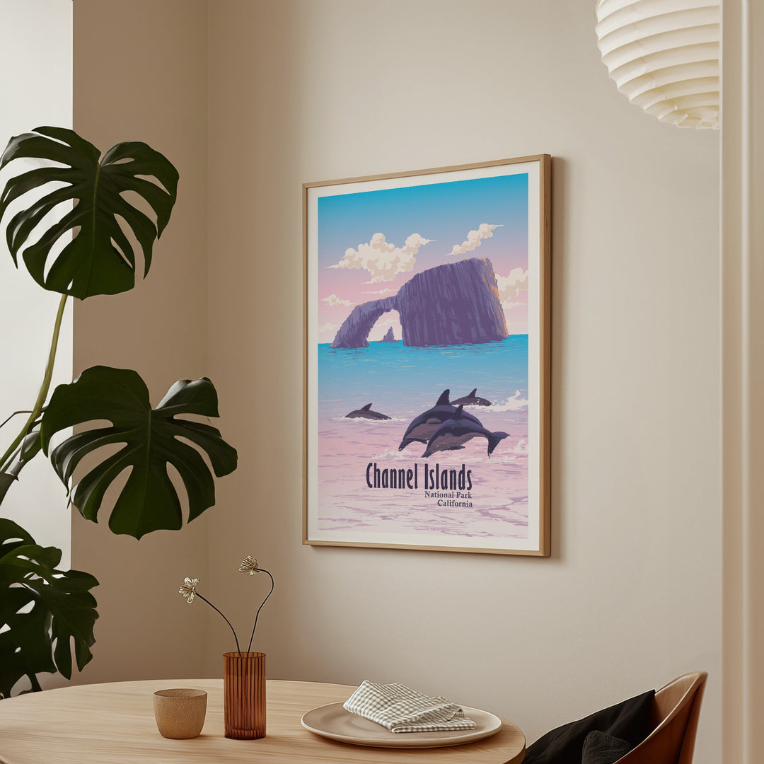 Channel Islands National Park Travel Poster