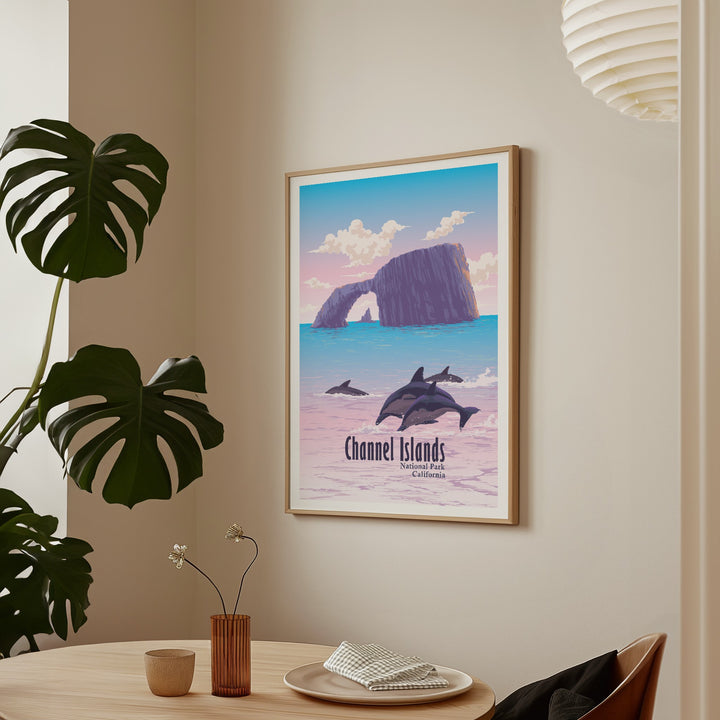 Channel Islands National Park Travel Poster
