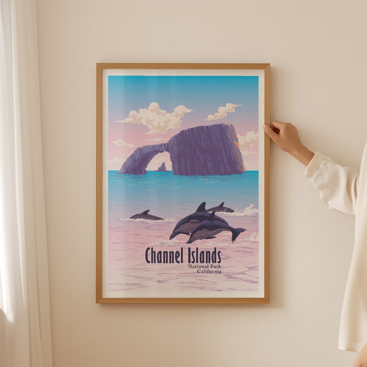 Channel Islands National Park Travel Poster