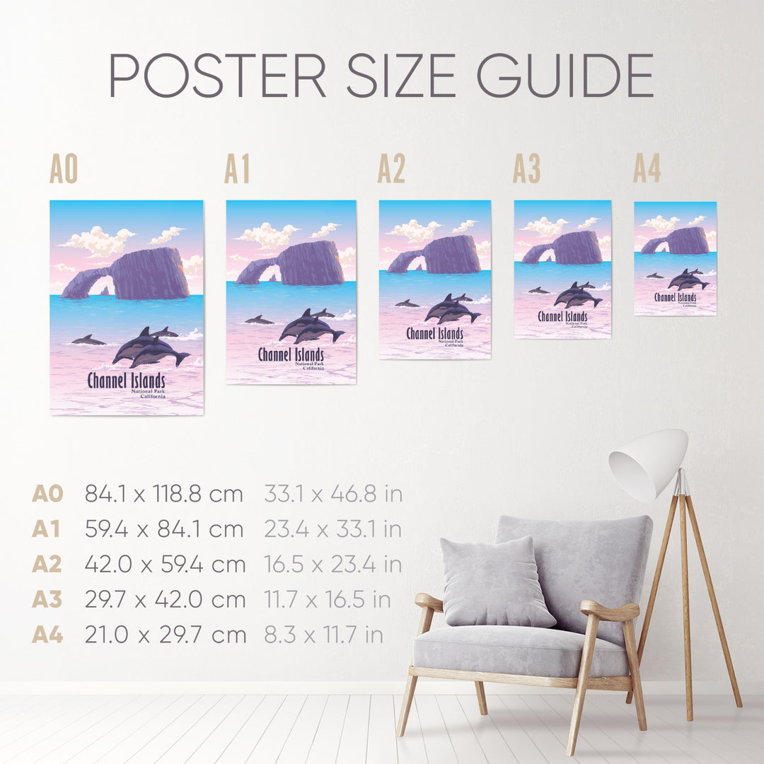 Channel Islands National Park Travel Poster