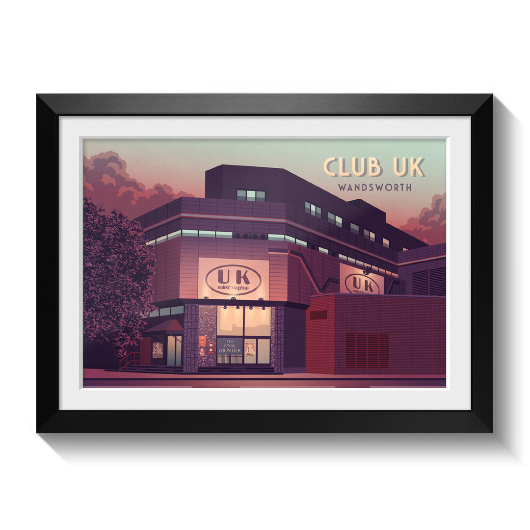 Club UK Wandsworth Poster
