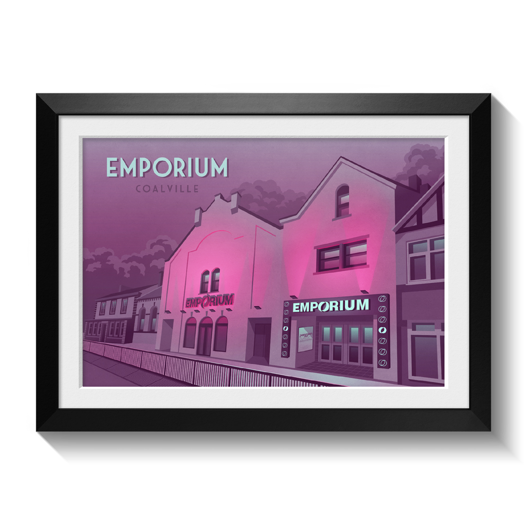 Emporium Coalville Nightclub Poster