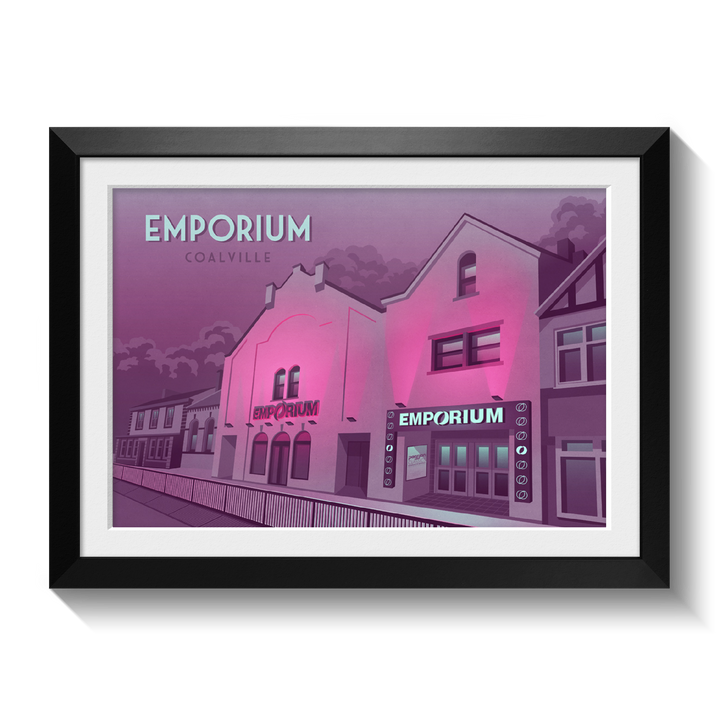 Emporium Coalville Nightclub Poster