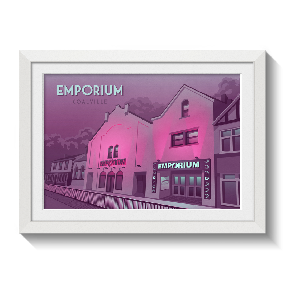 Emporium Coalville Nightclub Poster