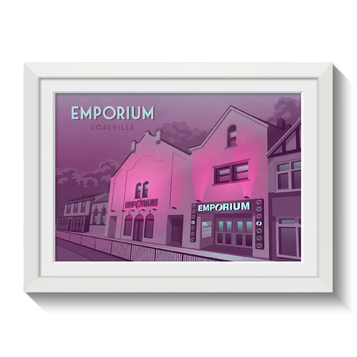 Emporium Coalville Nightclub Poster