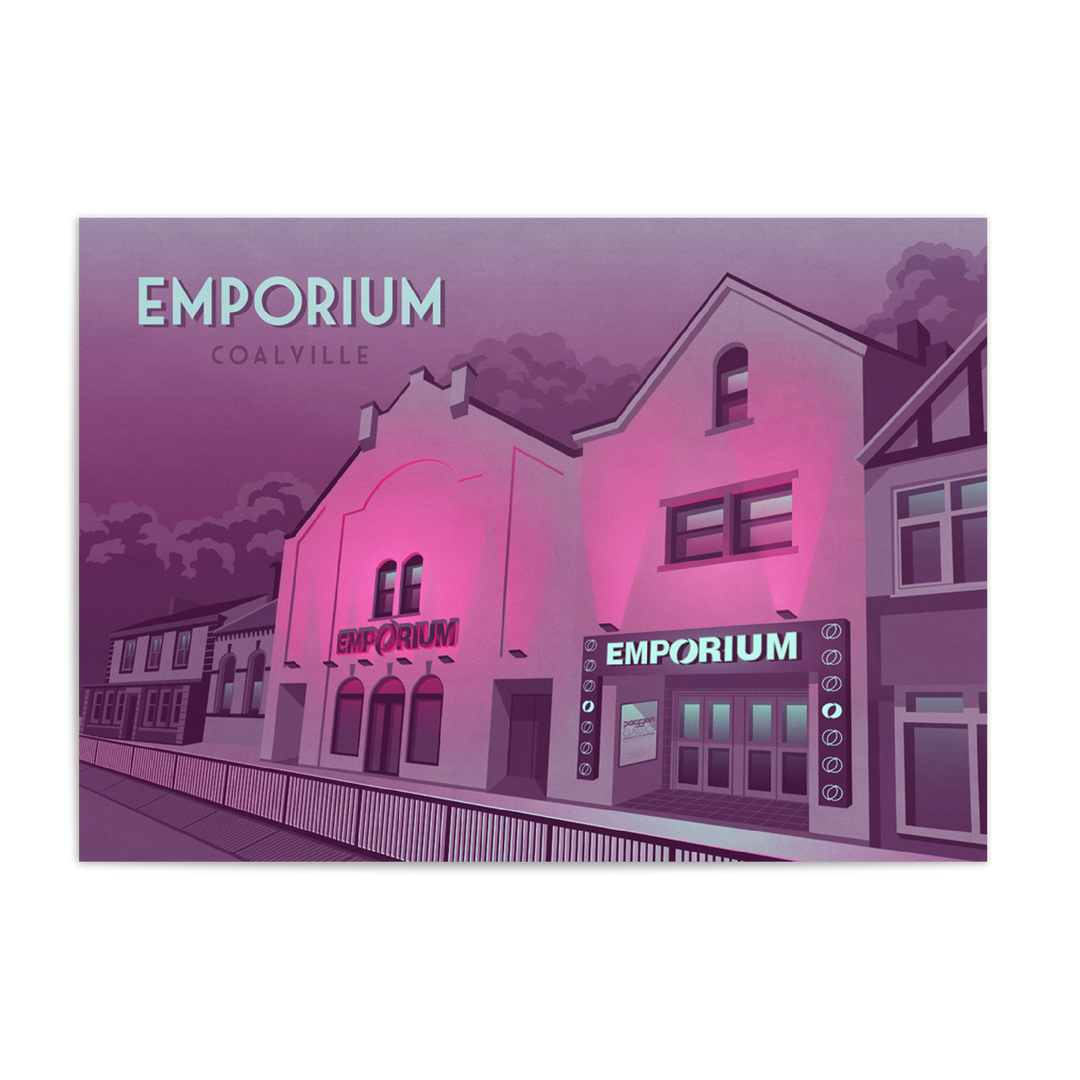 Emporium Coalville Nightclub Poster