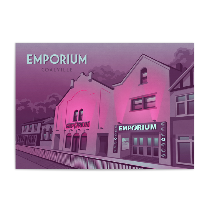 Emporium Coalville Nightclub Poster