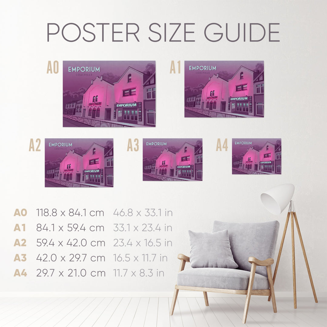 Emporium Coalville Nightclub Poster