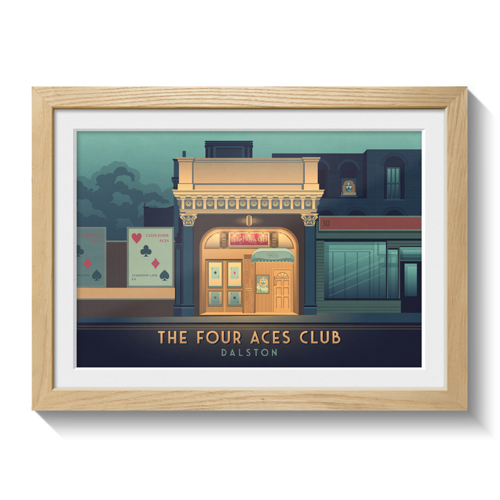 Four Aces Club Dalston Poster