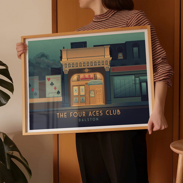 Four Aces Club Dalston Poster