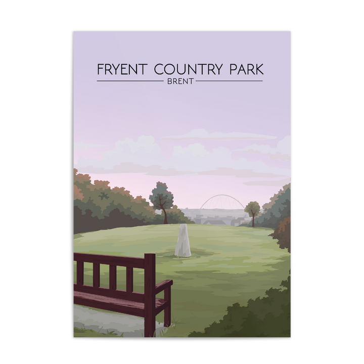 Fryent Country Park Brent London Travel Poster