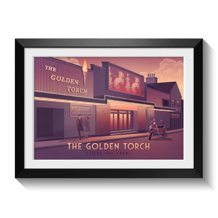 Golden Torch Nightclub Poster