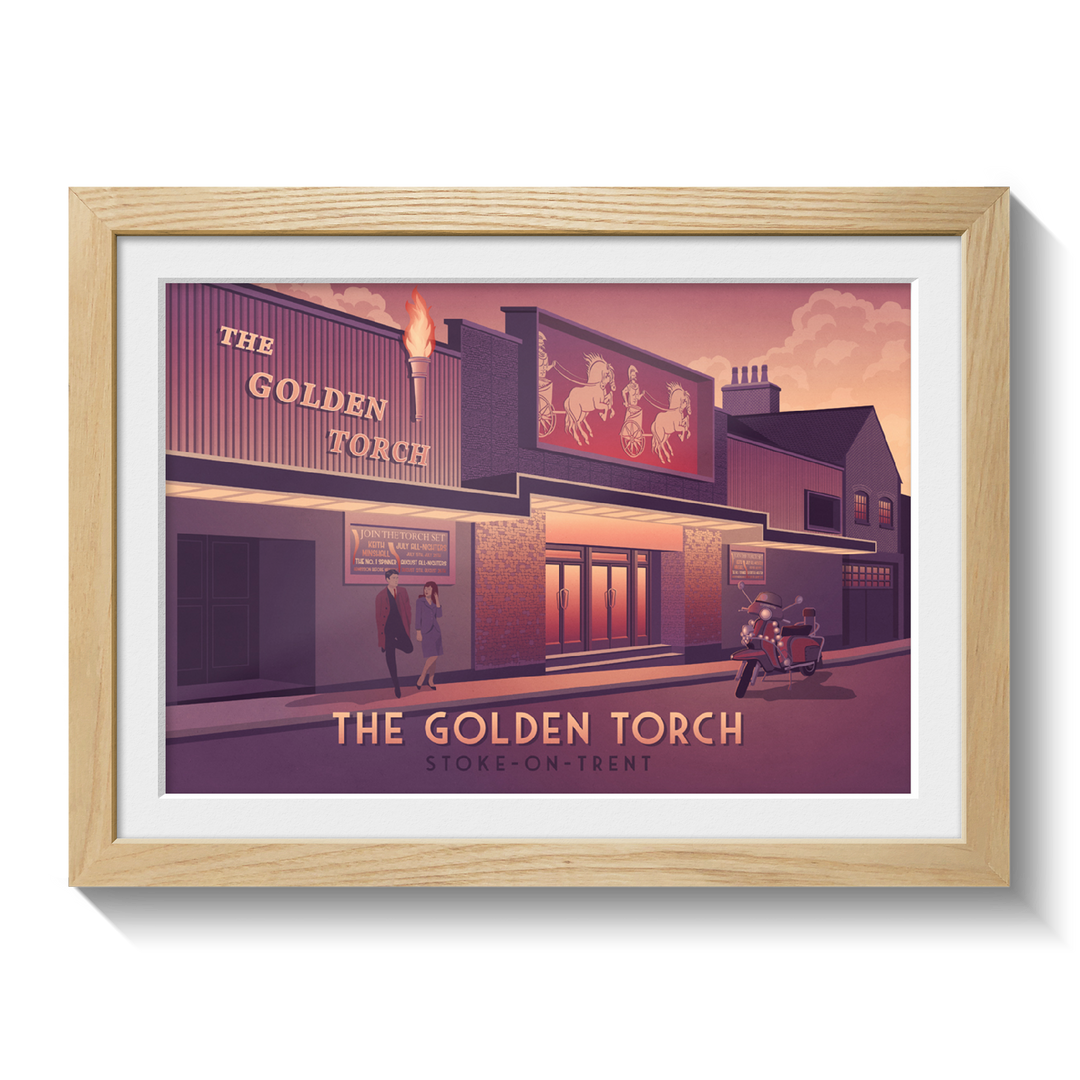 Golden Torch Nightclub Poster