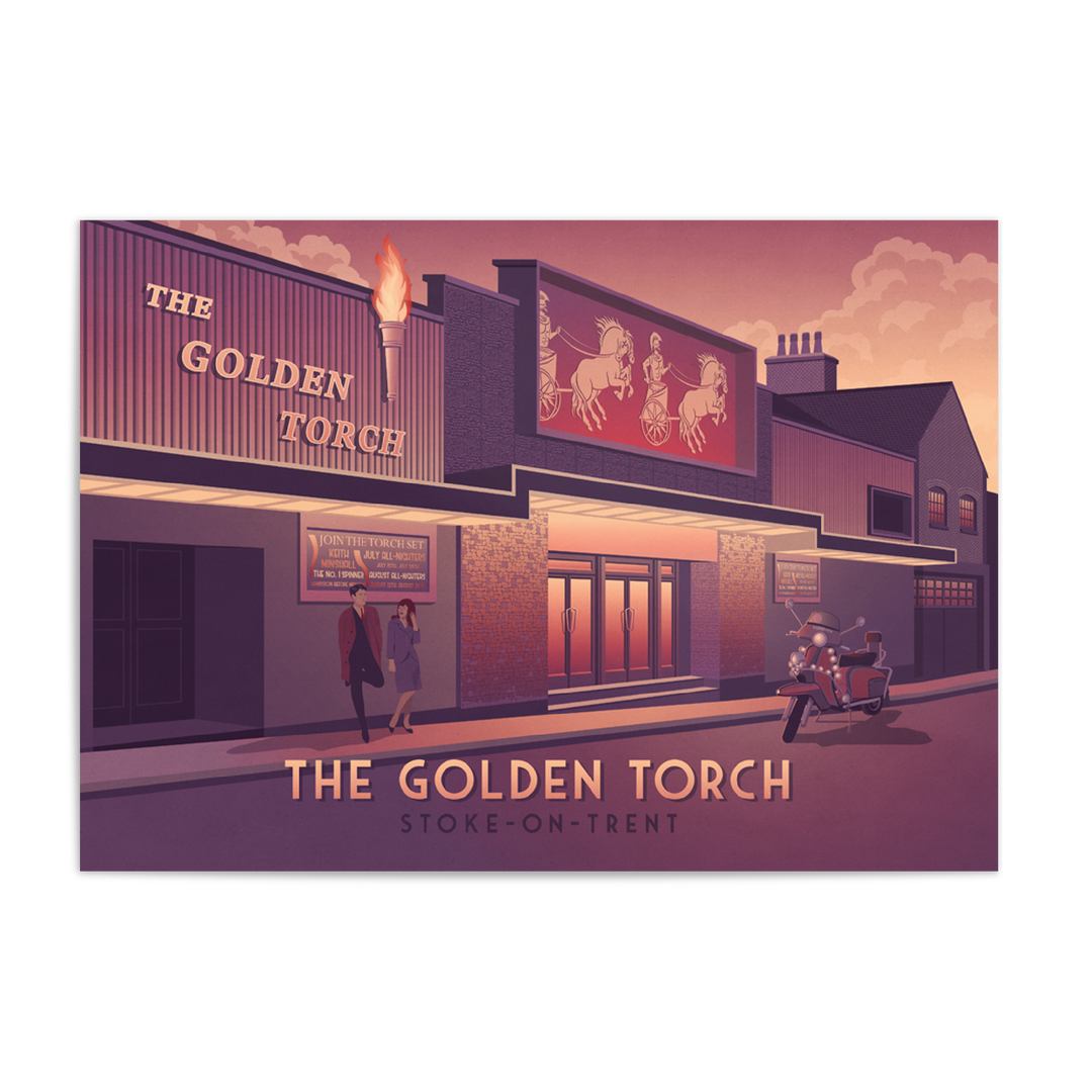 Golden Torch Nightclub Poster