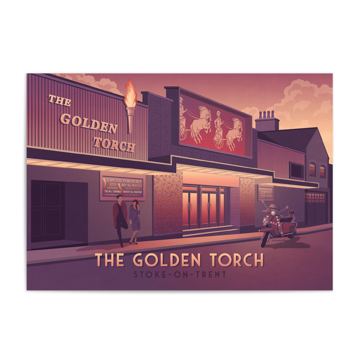 Golden Torch Nightclub Poster