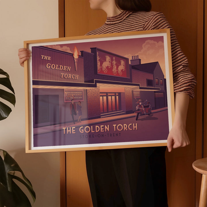 Golden Torch Nightclub Poster