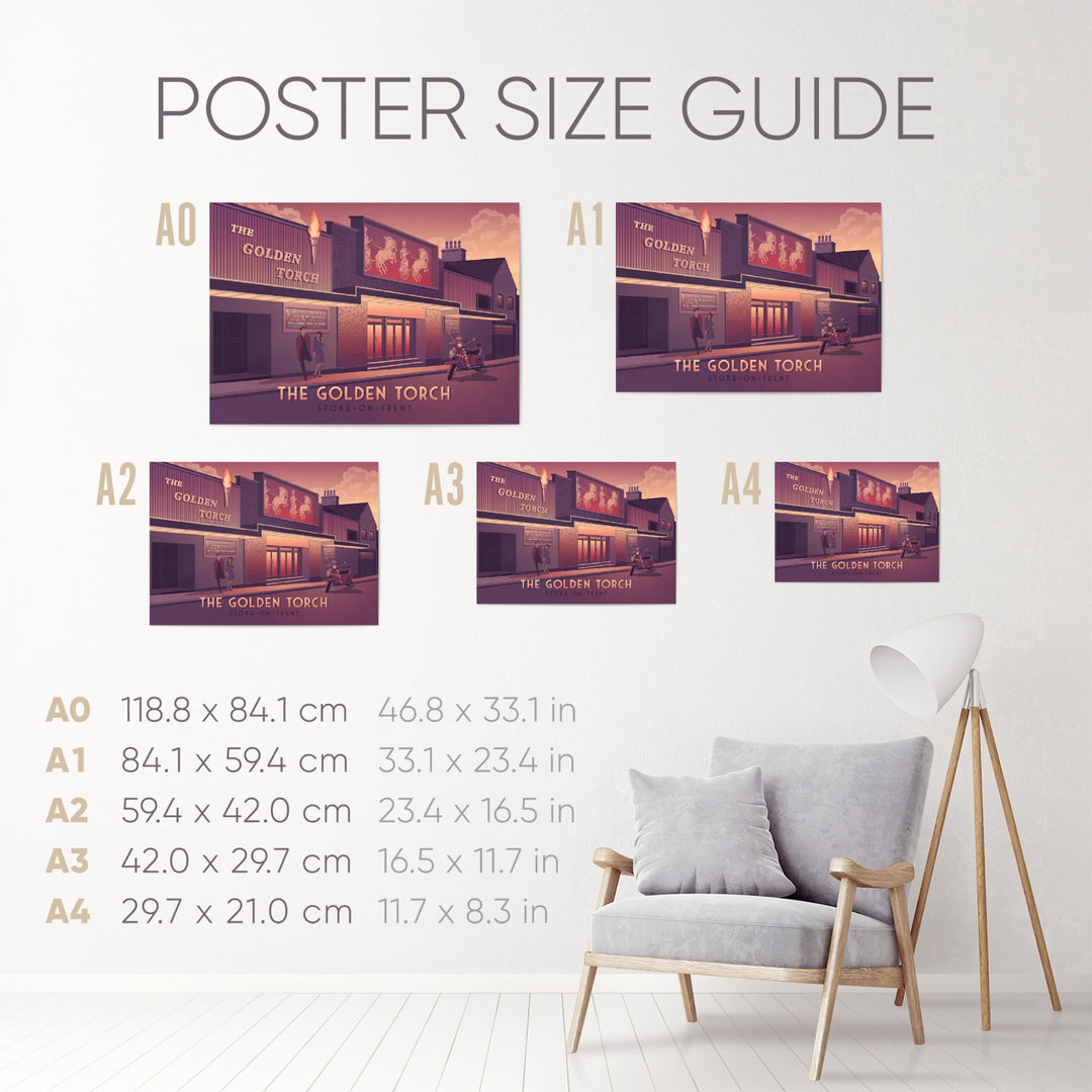 Golden Torch Nightclub Poster