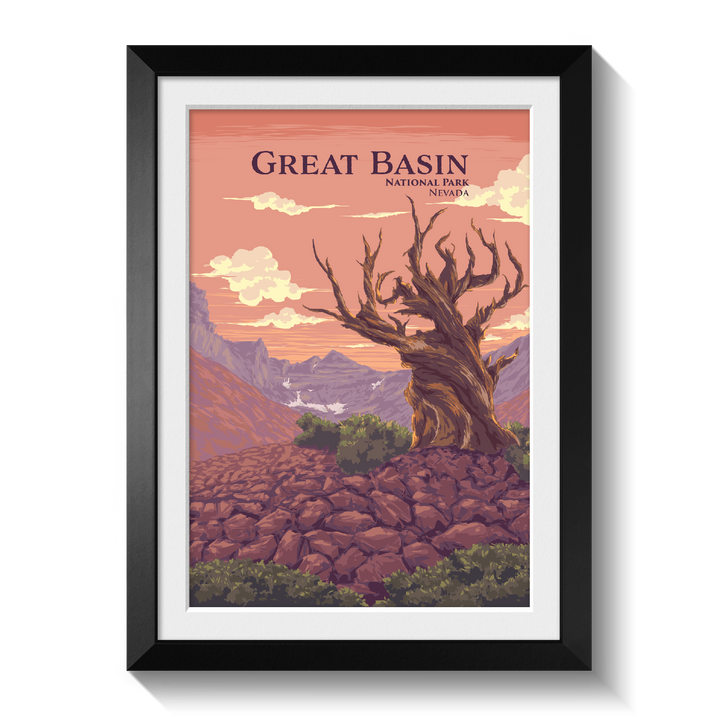 Great Basin National Park Travel Poster