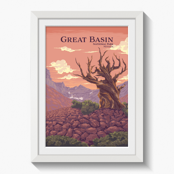 Great Basin National Park Travel Poster