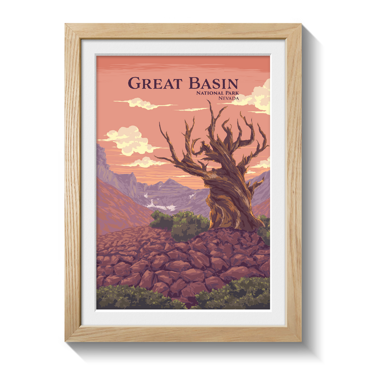 Great Basin National Park Travel Poster