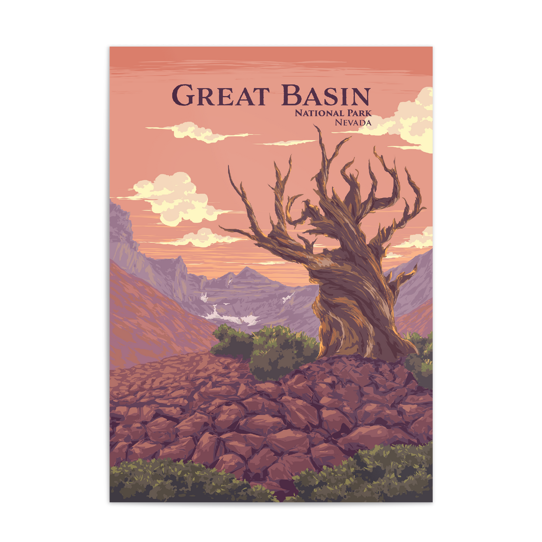 Great Basin National Park Travel Poster