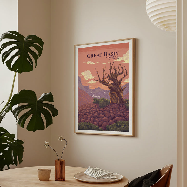 Great Basin National Park Travel Poster