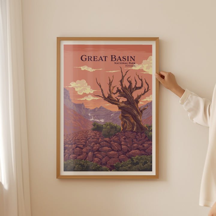 Great Basin National Park Travel Poster