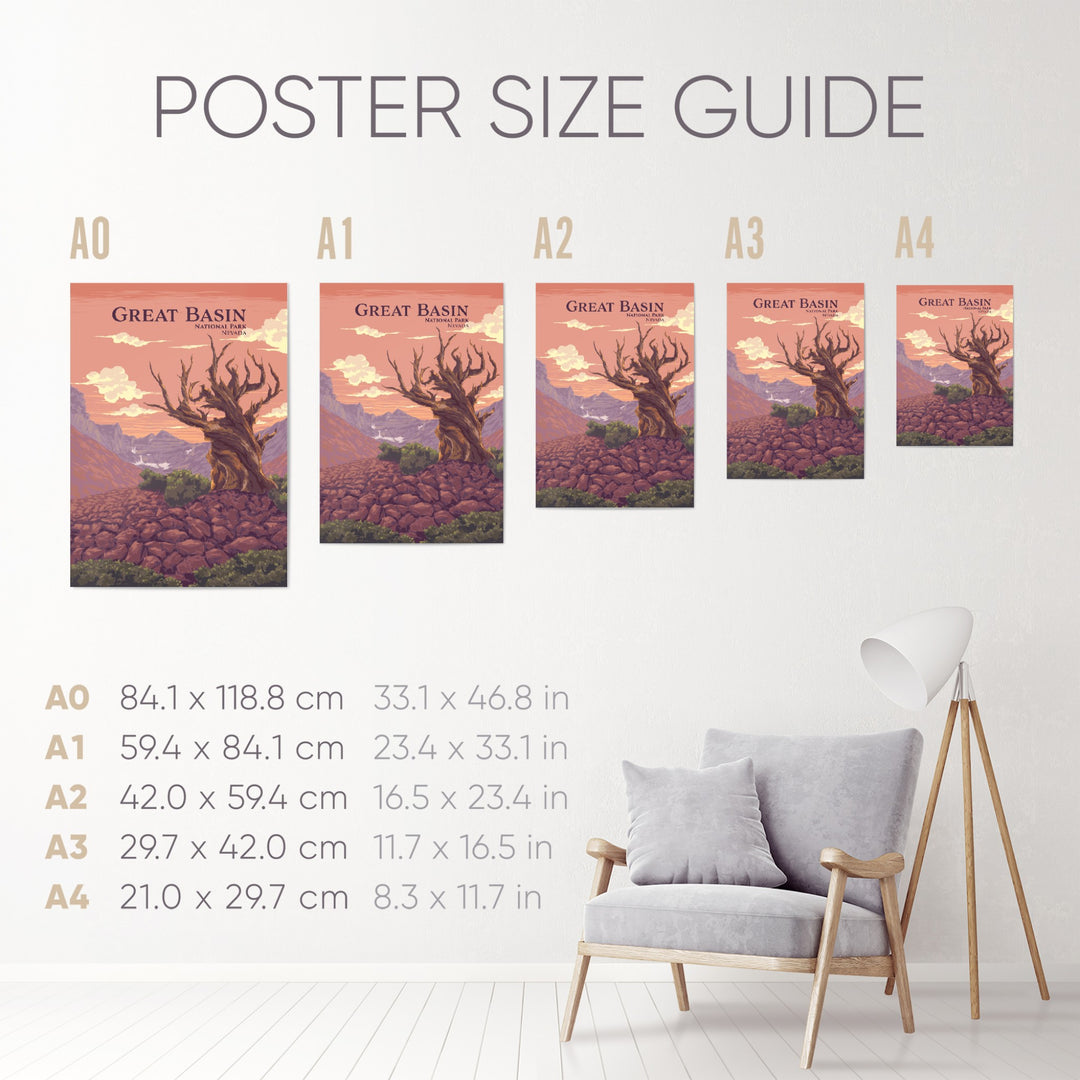 Great Basin National Park Travel Poster