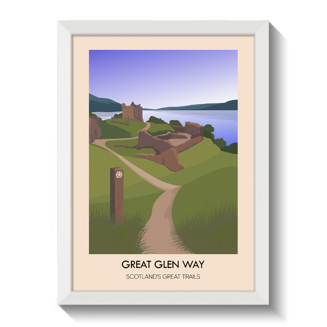 Great Glen Way Scotland's Great Trails Poster