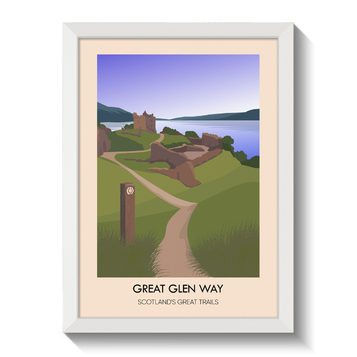 Great Glen Way Scotland's Great Trails Poster