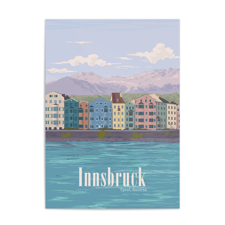Innsbruck Austria Travel Poster