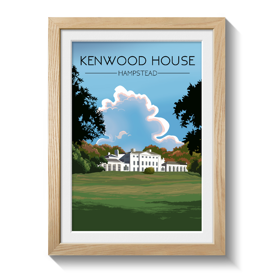 Kenwood House London Travel Poster