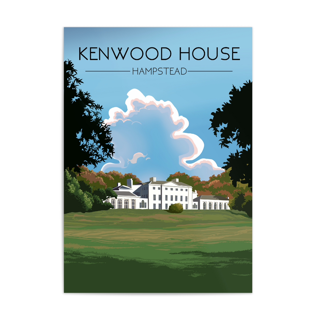 Kenwood House London Travel Poster