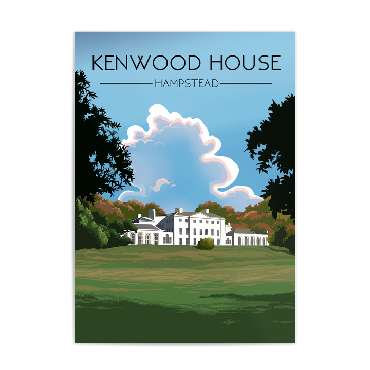 Kenwood House London Travel Poster