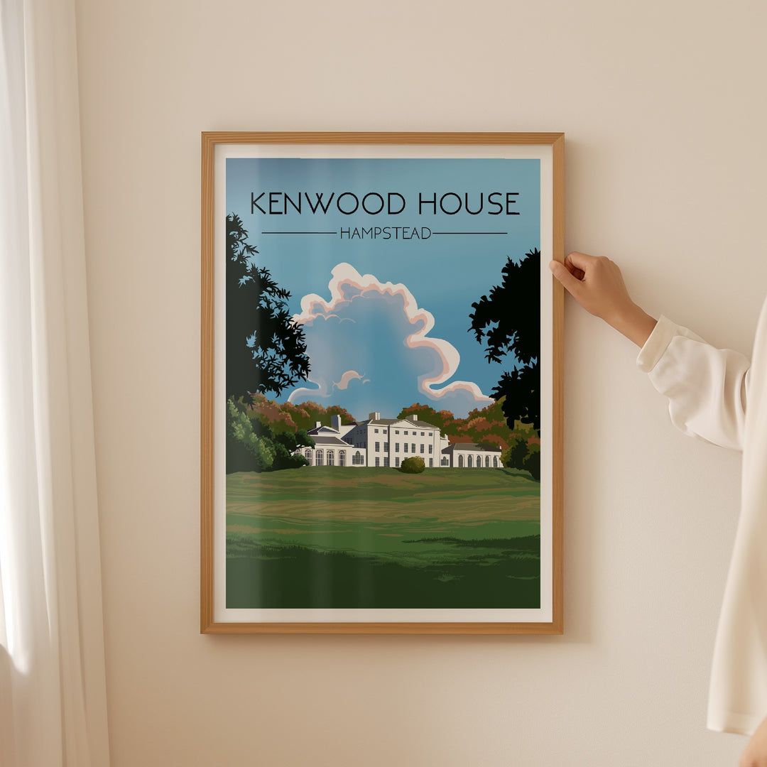 Kenwood House London Travel Poster