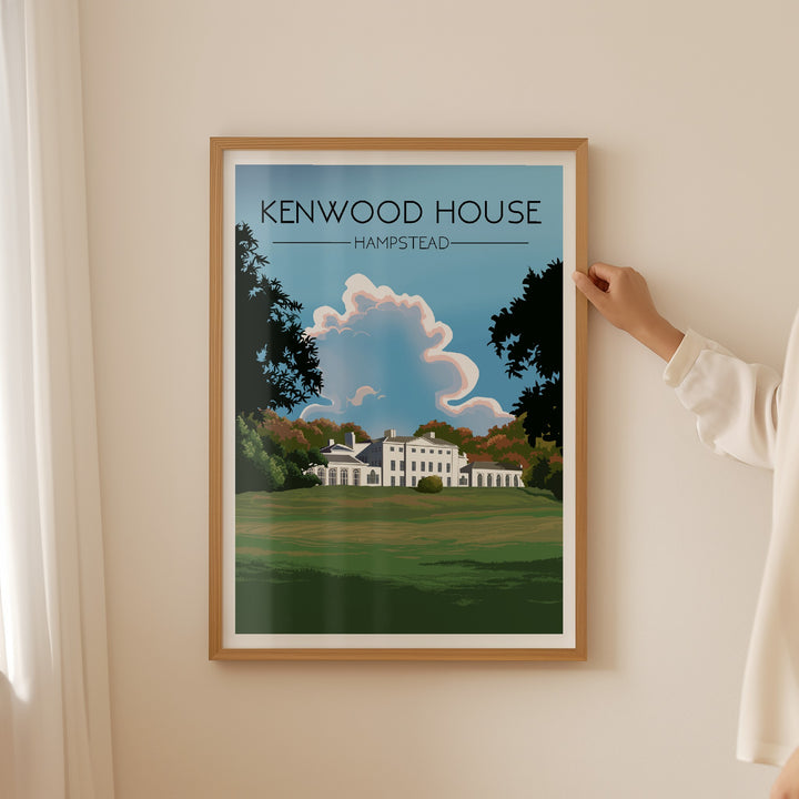 Kenwood House London Travel Poster