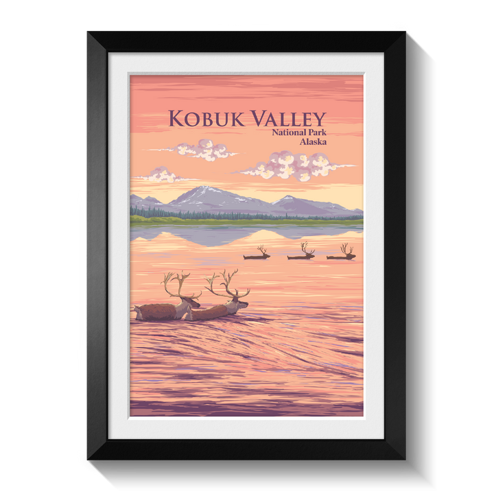Kobuk Valley National Park Travel Poster