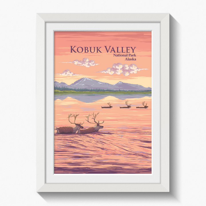 Kobuk Valley National Park Travel Poster