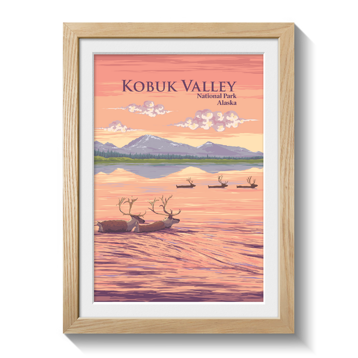 Kobuk Valley National Park Travel Poster