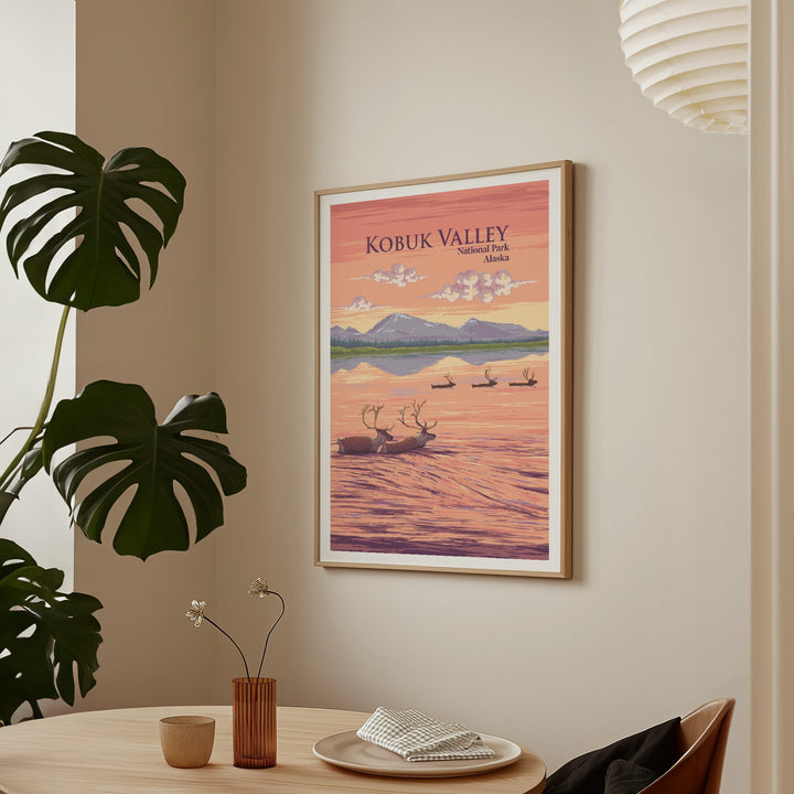 Kobuk Valley National Park Travel Poster