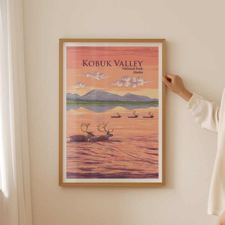 Kobuk Valley National Park Travel Poster