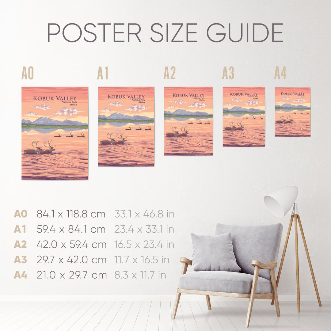 Kobuk Valley National Park Travel Poster