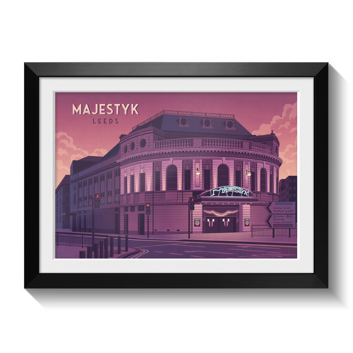 Majestyk Nightclub Leeds Poster