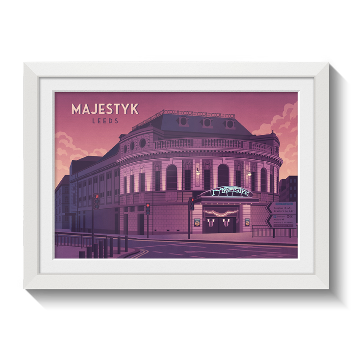 Majestyk Nightclub Leeds Poster